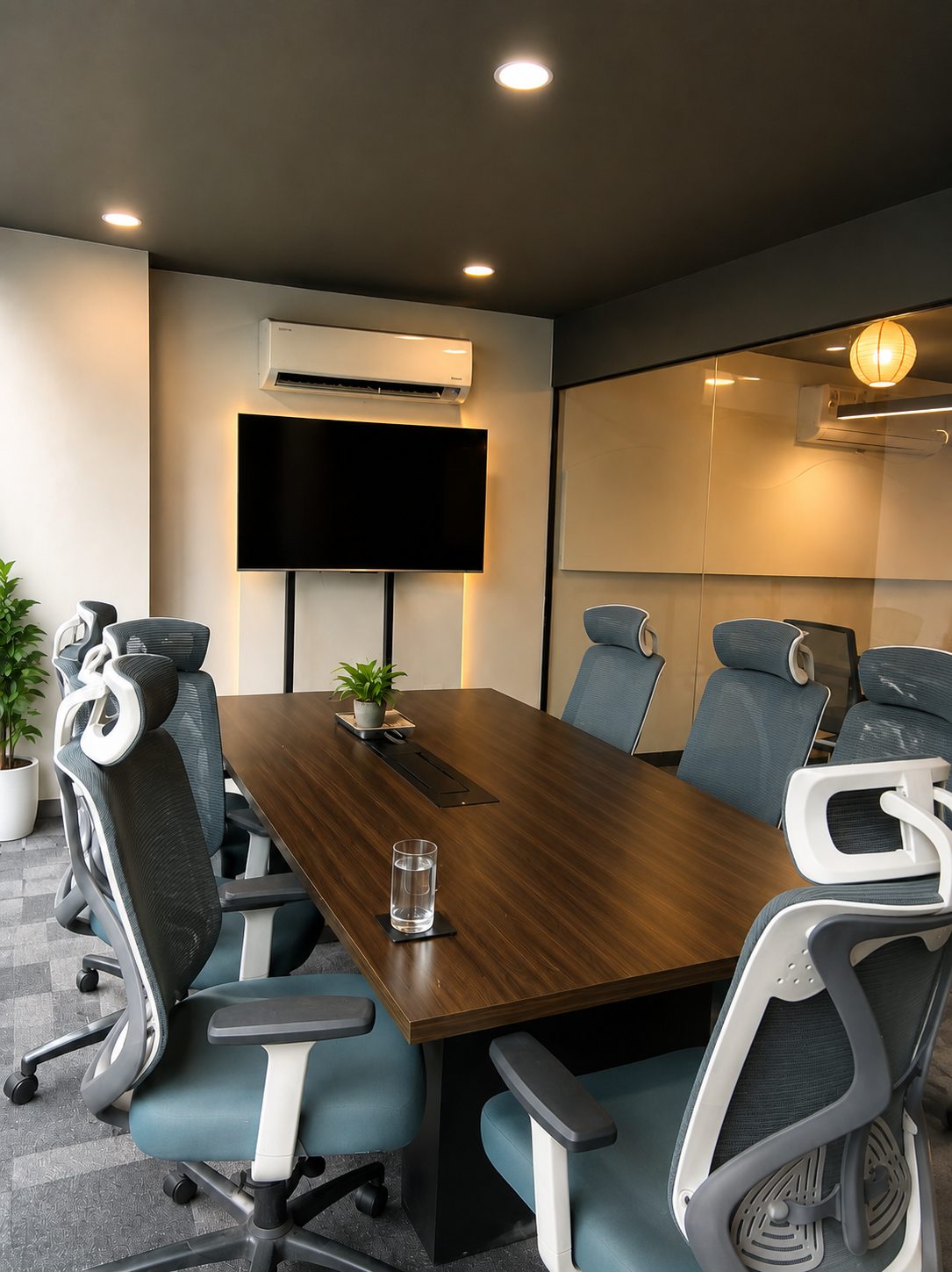Conference room at Divine Workspace